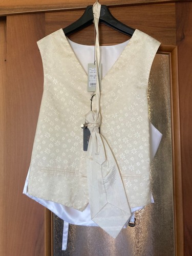 Gilet cravatta cerimonia - e,