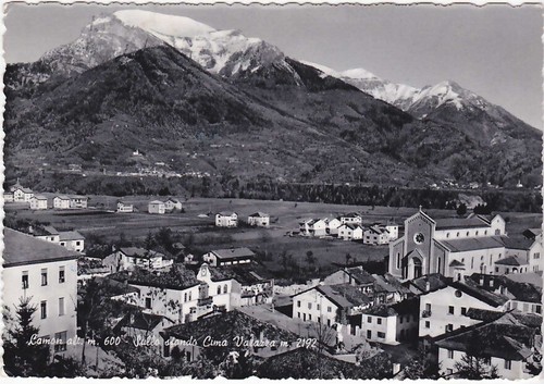 Lamon belluno sullo sfondo - sullo,