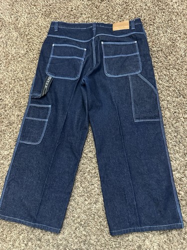 Jeans vintage y2k edge blu - y2k,