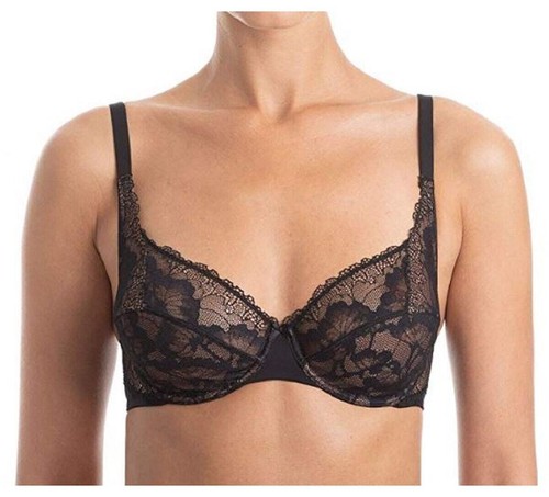Reggiseno balconcino pizzo - reggiseno, in