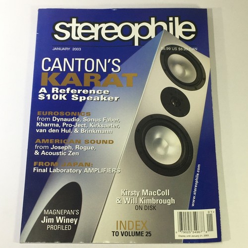 Stereophile magazine january - stereophile,