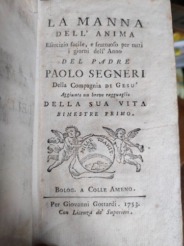 Manna dell anima - dell'anima,