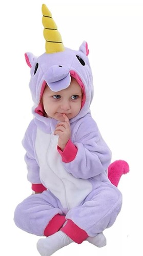 Tuta pagliaccetto unicorno