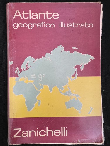Libro atlante geografico - libro,