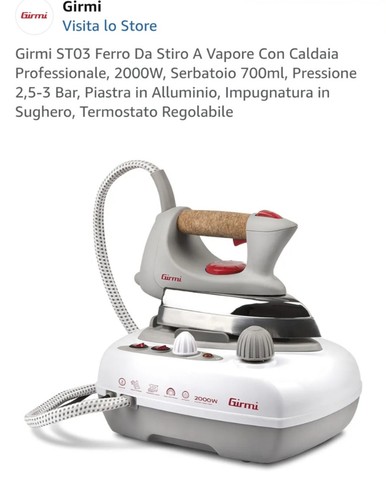 Ferro stiro con - da, caldaia