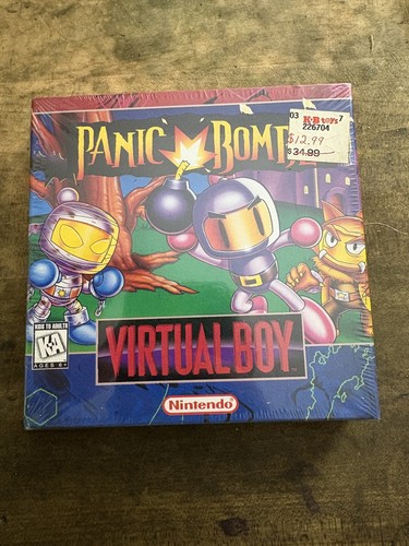 Nintendo virtual boy - virtual, panic