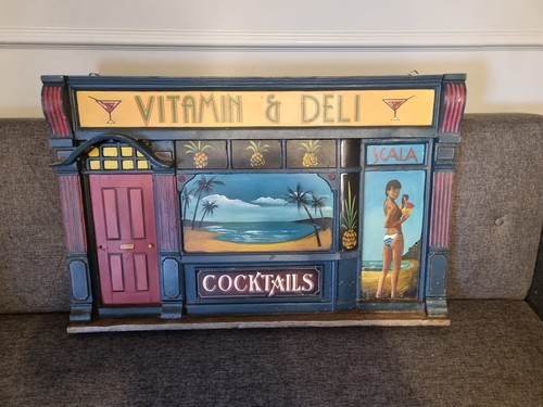 Vintage tropical cocktail bar - vintage,