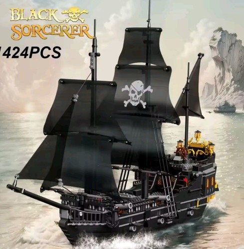 Nave pirata mattoncini 1428 - nave,
