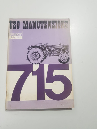 Uso manutenzione fiat - uso, trattore