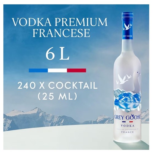 Vodka grey goose litri - grey,