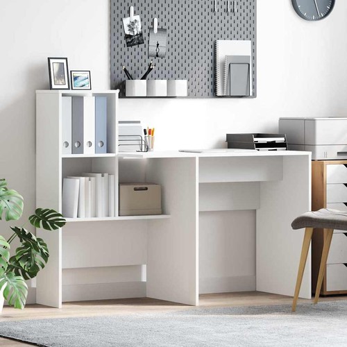 Scrivania bianco 131 - bianco, 131,5