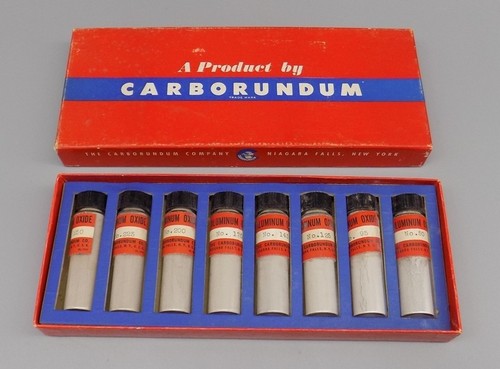 Carborundum polvere finitura