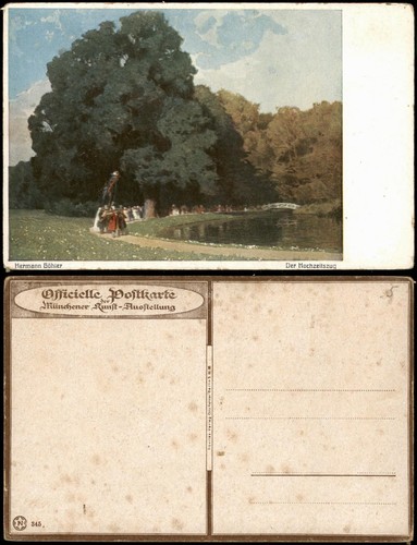 Cartolina artista - d'artista, (arte)