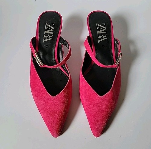 Zara gattino tacco punta - , mules