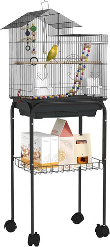 Gabbia per uccelli - gabbia, con