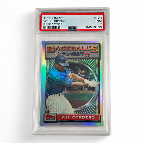 1993 topps finest wil cordero - 1993,