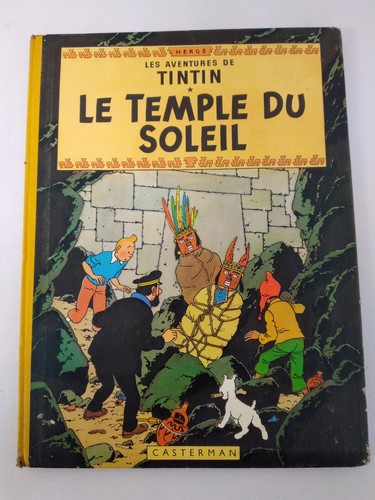 Tintin temple soleil - le,