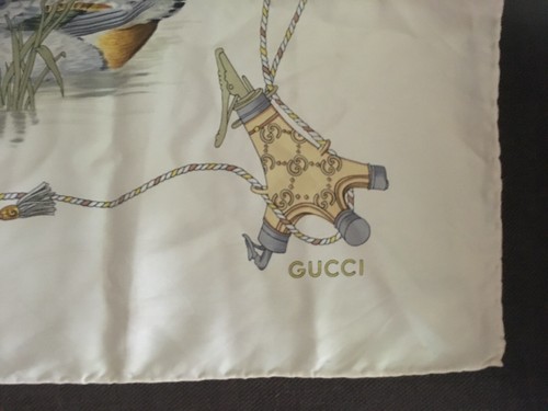Foulard vintage gucci seta - vintage,