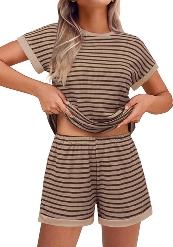 Pigiama donna estivo righe - estivo,