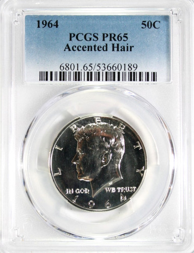 1964 proof kennedy mezzo - 1964,