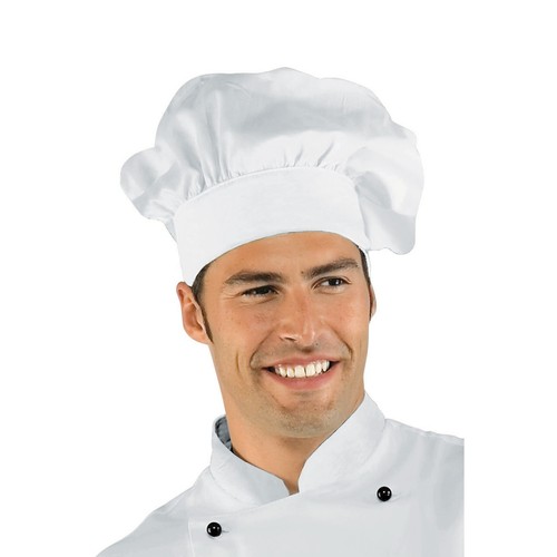 Cappello cuoco bianco - cappello,
