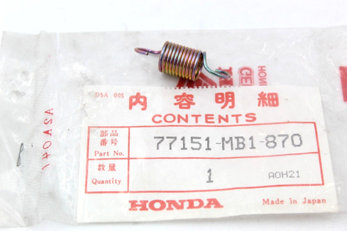 Honda molla serratura sella - honda,