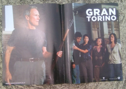 Fotobusta gran torino clint - fotobusta,