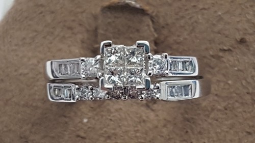 Anello fidanzamento oro bianco - fidanzamento,