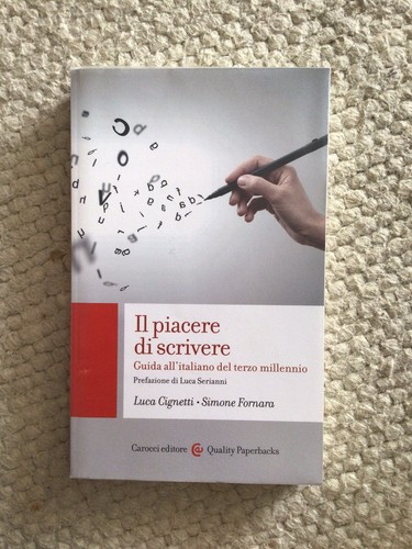 Piacere scrivere - piacere,