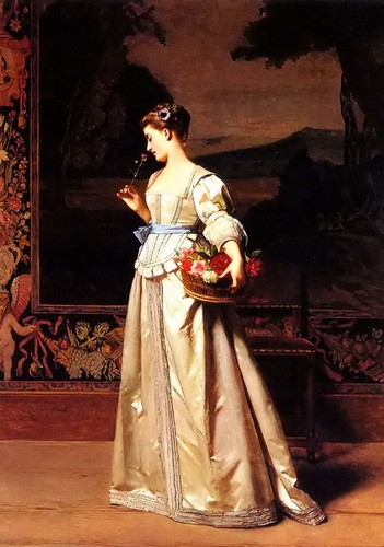 Dipinto olio virginie - virginie, de