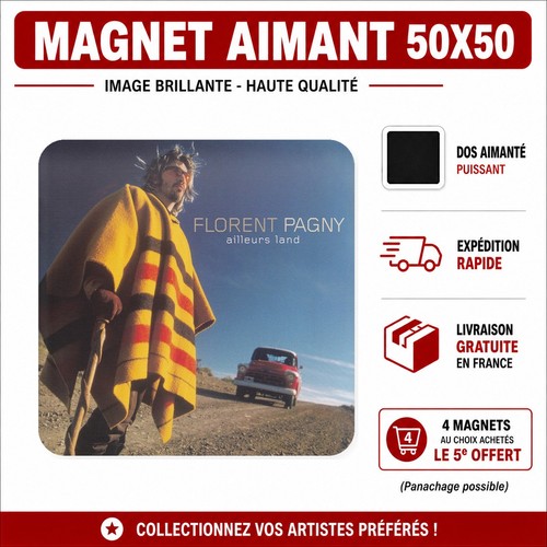 Magnet frigo florent pagny - magnet,