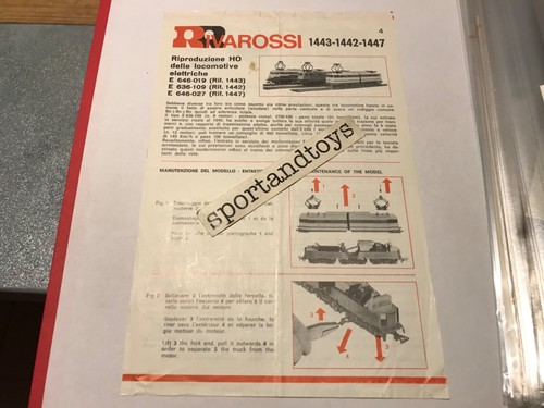 Rivarossi e636 109 1442 - rivarossi, fs