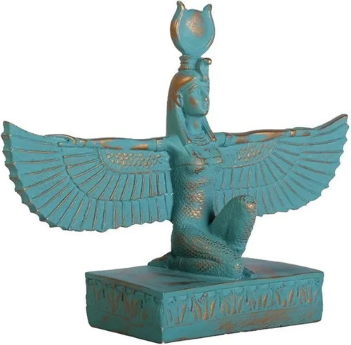 Statua egizia unica della - , dea