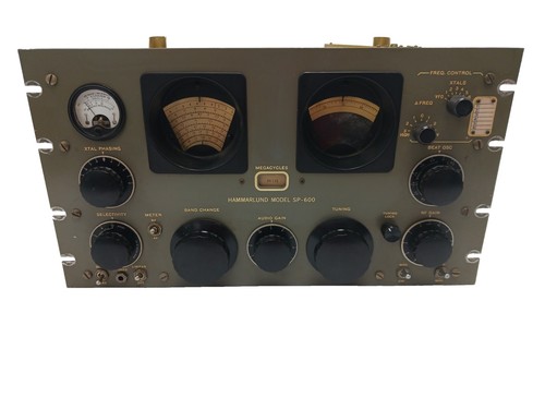 Hammarlund 600 general - hammarlund, sp-600