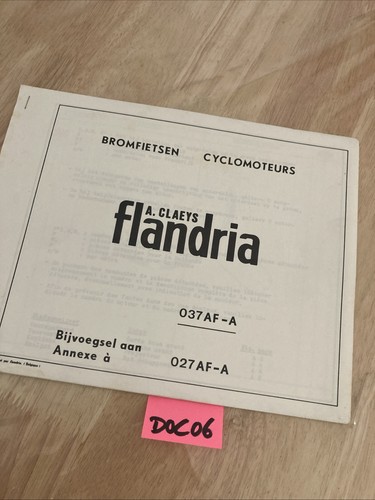 Flandria claeys supplément - flandria,