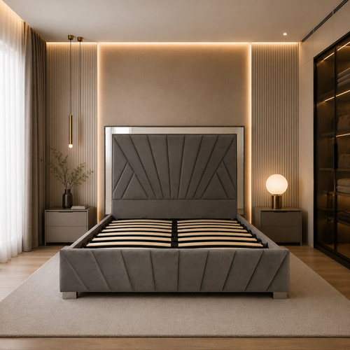 Letto matrimoniale contenitore - letto,