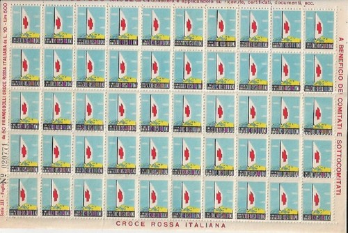 Croce rossa italiana - rossa,