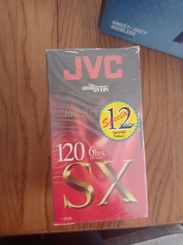 Jvc 120 hrs vhs set - 120,