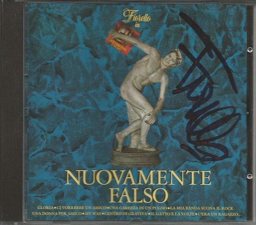 Fiorello con autografo - fiorello,