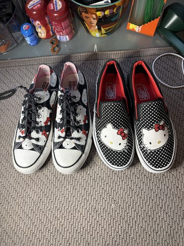 Hello kitty converse - e, vans