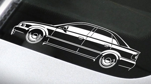 Adesivo audi berlina - adesivo, b5