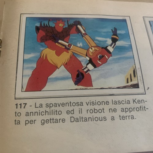 Figurina 117 daltanious - n.117,