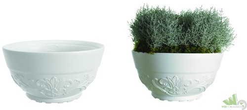 Vaso ciotola in resina - 6,