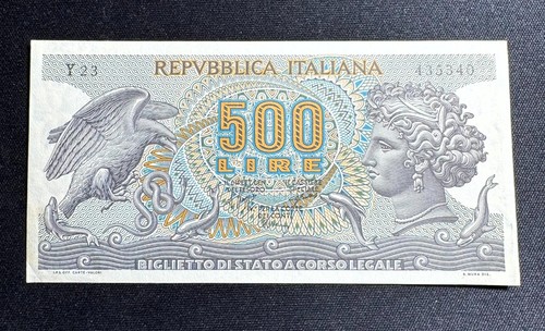 Repubblica italiana 500 lire - italiana,