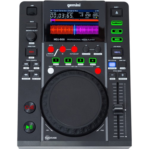 Gemini mdj 500 lettore - mdj-500,