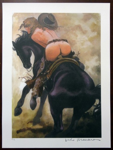 Milo manara horsewoman - manara,