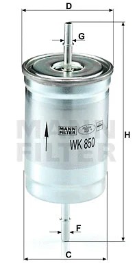 Filtro carburante adatto - adatto, a
