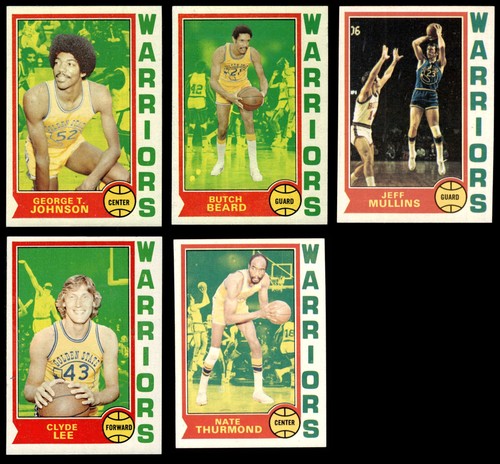 1974 topps warriors set - 1974-75,