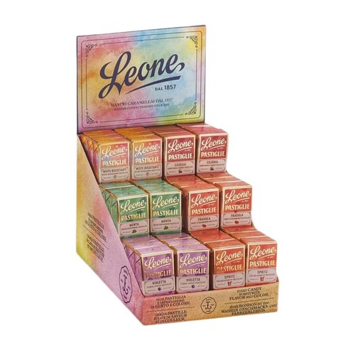 Pastiglie leone assortite - pastiglie,