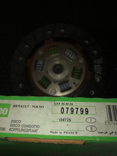 Disco frizione valeo d472s - disco,